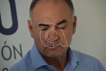 GoroEco arremetió contra los gobernantes del Ayuntamiento en una rueda de prensa  (Foto TA)